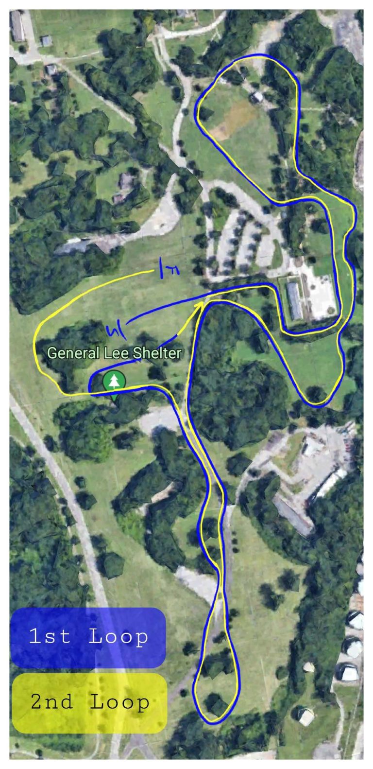 Course Map 60th Annual Hancock Invitational